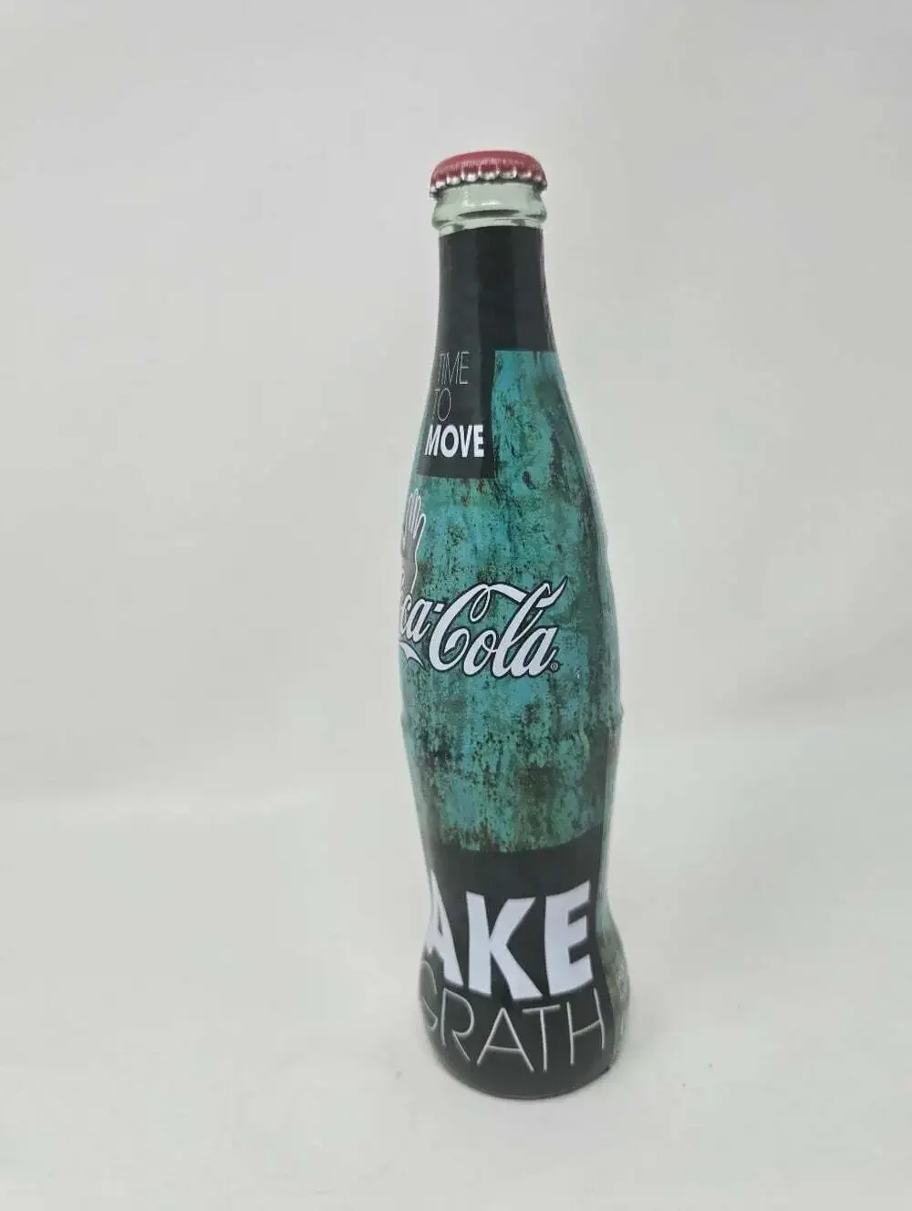 Limited Edition Blake McGrath Coca Cola Glass Bottle Musician Dancer Album TV